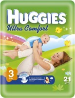 Фото - Подгузники Huggies Ultra Comfort 3 / 21 pcs 