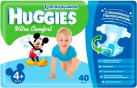 Фото - Подгузники Huggies Ultra Comfort Boy 4 Plus / 40 pcs 