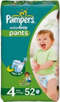 Фото - Подгузники Pampers Active Boy 4 / 52 pcs 