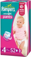 Фото - Подгузники Pampers Active Girl 4 / 52 pcs 