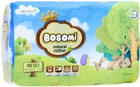 Фото - Подгузники Bosomi Natural Cotton NB / 50 pcs