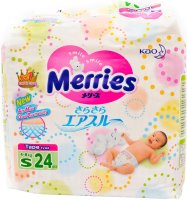 Подгузники Merries Diapers S / 24 pcs 