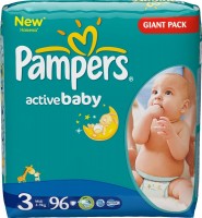 Фото - Подгузники Pampers Active Baby 3 / 96 pcs 