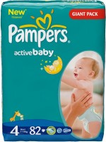 Фото - Подгузники Pampers Active Baby 4 / 82 pcs 