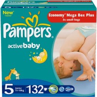 Фото - Подгузники Pampers Active Baby 5 / 132 pcs 