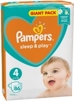 Фото - Подгузники Pampers Sleep and Play 4 / 86 pcs 