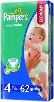 Фото - Подгузники Pampers Active Baby 4 / 62 pcs 