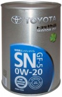 Фото - Моторное масло Toyota Castle Motor Oil 0W-20 SN 1 л