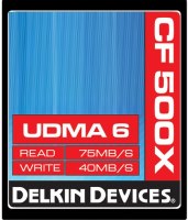 Фото - Карта памяти Delkin Devices CompactFlash 500x 16&nbsp;ГБ