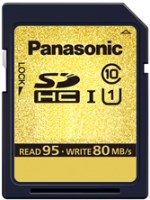 Фото - Карта памяти Panasonic Gold Pro SDHC Class 10 UHS-I 8 ГБ