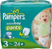 Фото - Подгузники Pampers Active Boy 3 / 24 pcs 