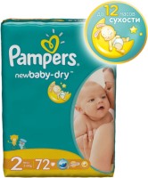 Фото - Подгузники Pampers New Baby-Dry 2 / 72 pcs 