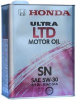 Моторное масло Honda Ultra LTD 5W-30 SN 4 л