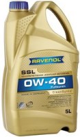 Фото - Моторное масло Ravenol SSL 0W-40 5 л