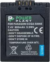 Фото - Аккумулятор для камеры Power Plant Panasonic CGA-S006E 