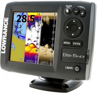 Фото - Эхолот (картплоттер) Lowrance Elite-5 HDI 