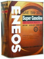 Фото - Моторное масло Eneos Super Gasoline 5W-30 SM 4 л