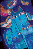 Фото - Блокнот Paperblanks Fantastic Cats Blue Cats Pocket