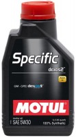 Фото - Моторное масло Motul Specific DEXOS2 5W-30 1 л