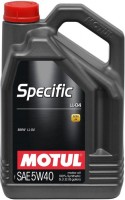 Фото - Моторное масло Motul Specific LL-04 5W-40 5 л