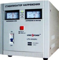 Фото - Стабилизатор напряжения Logicpower LPH-6000RV 6&nbsp;кВА / 4200&nbsp;Вт