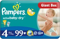 Фото - Подгузники Pampers Active Baby-Dry 4 / 99 pcs 