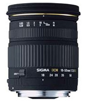 Объектив Sigma 18-50mm f/2.8 AF EX DC 