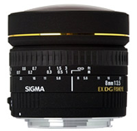 Фото - Объектив Sigma 8mm f/3.5 AF EX DG Circular Fisheye 