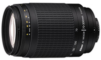 Объектив Nikon 70-300mm f/4.0-5.6G AF Zoom-Nikkor 