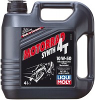 Фото - Моторное масло Liqui Moly Motorrad Synth 4T 10W-50 4&nbsp;л
