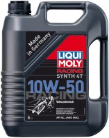 Фото - Моторное масло Liqui Moly Motorrad Synth 4T 10W-50 5&nbsp;л