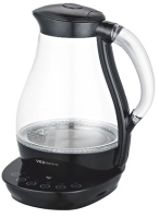 Фото - Электрочайник VES 2001 2000&nbsp;Вт 1.7&nbsp;л  черный