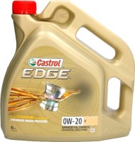 Фото - Моторное масло Castrol Edge 0W-20 V 4 л