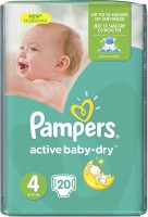 Подгузники Pampers Active Baby-Dry 4 / 20 pcs 