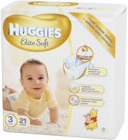 Подгузники Huggies Elite Soft 3 / 21 pcs 