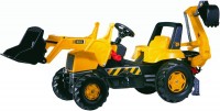 Фото - Веломобиль Rolly Toys rollyJunior JCB Backhoe Loader 