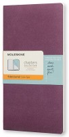 Фото - Блокнот Moleskine Ruled Chapters Medium Slim Purple 