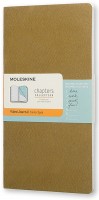 Фото - Блокнот Moleskine Ruled Chapters Medium Slim Olive 