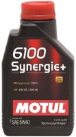 Фото - Моторное масло Motul 6100 Synergie+ 5W-40 1 л