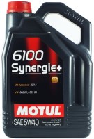 Фото - Моторное масло Motul 6100 Synergie+ 5W-40 5 л