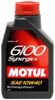 Фото - Моторное масло Motul 6100 Synergie+ 10W-40 2 л