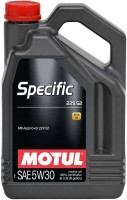 Фото - Моторное масло Motul Specific 229.52 5W-30 5 л