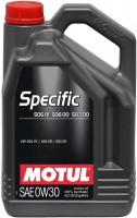 Фото - Моторное масло Motul Specific 506.01-503.00-506.00 0W-30 5 л