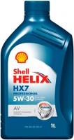 Фото - Моторное масло Shell Helix HX7 Professional AV 5W-30 1 л