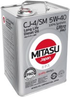 Фото - Моторное масло Mitasu Ultra Diesel CJ-4/SM 5W-40 6 л