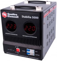 Фото - Стабилизатор напряжения Quattro Elementi Stabilia 5000 5 кВА / 3000 Вт