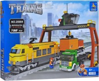 Фото - Конструктор Ausini Railroad Conveyance Trains 25004