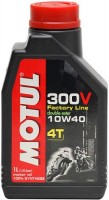 Фото - Моторное масло Motul 300V 4T Factory Line 10W-40 1 л