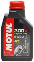 Фото - Моторное масло Motul 300V 4T Factory Line 5W-30 1 л