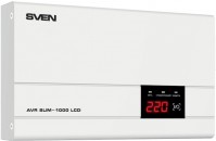 Фото - Стабилизатор напряжения Sven AVR SLIM-1000 LCD 1 кВА / 800 Вт